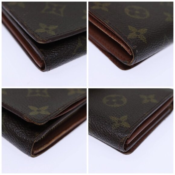 LOUIS VUITTON Monogram Porte Monnaie Billets Tresor Wallet M61730 LV Auth th4891 - Picture 16 of 16